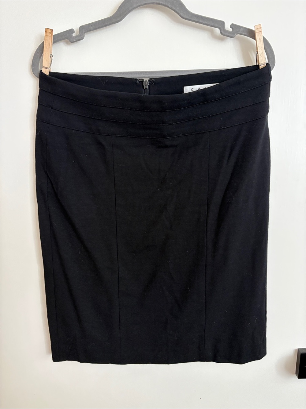 Classic Black Pencil Skirt - Women's Workwear